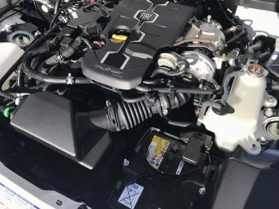 Fiat 124 Engine Bay