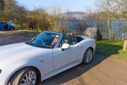 Fiat 124 Spider Top Down